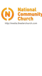 Mobile Screenshot of media.theaterchurch.com